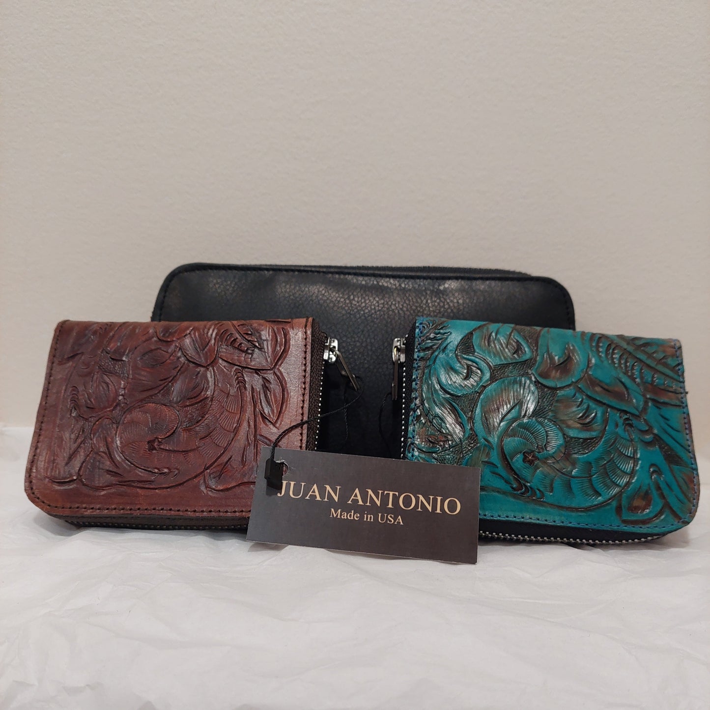 Juan Antonio Handmade Zipper Wallet