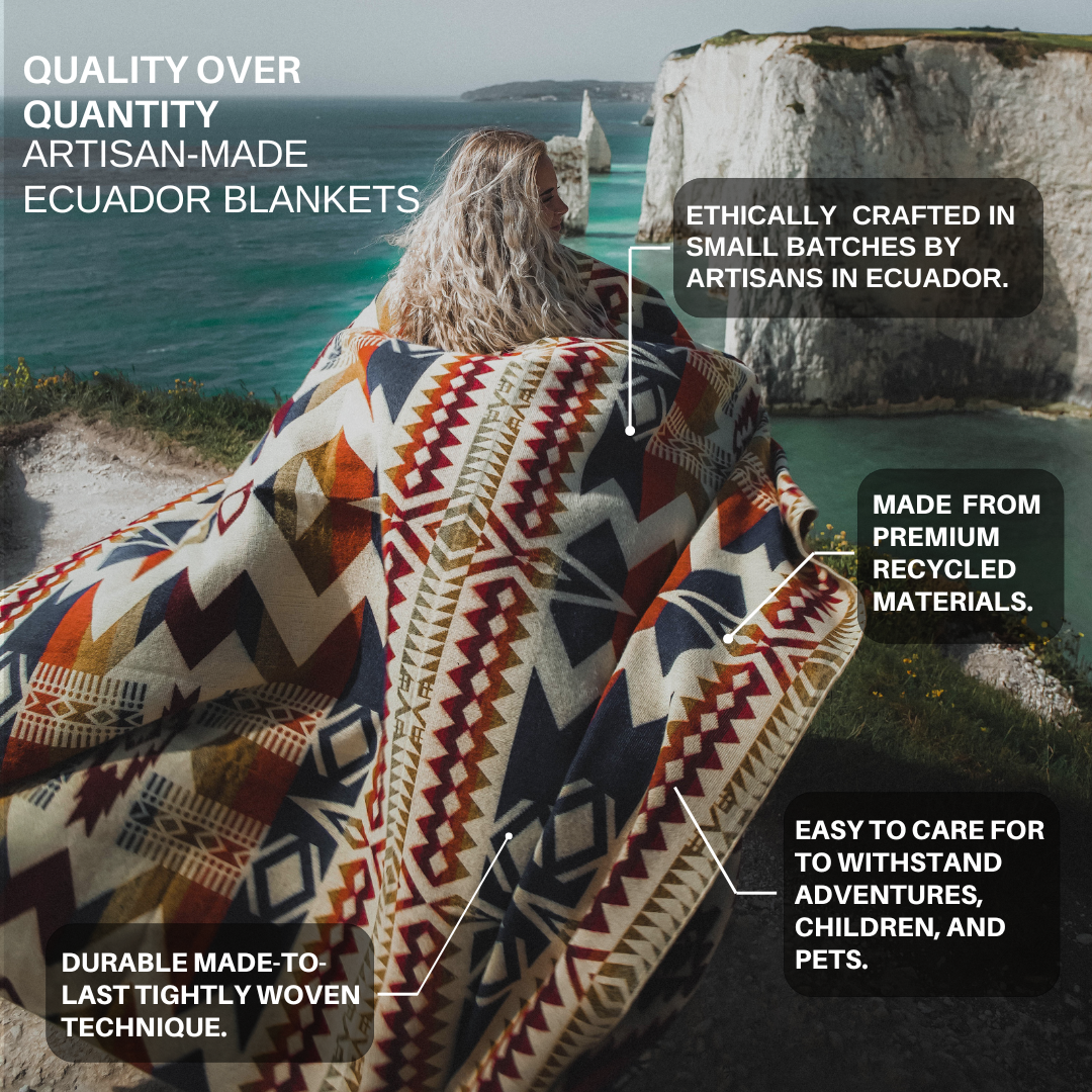 Achuar Blanket -Ash Grey