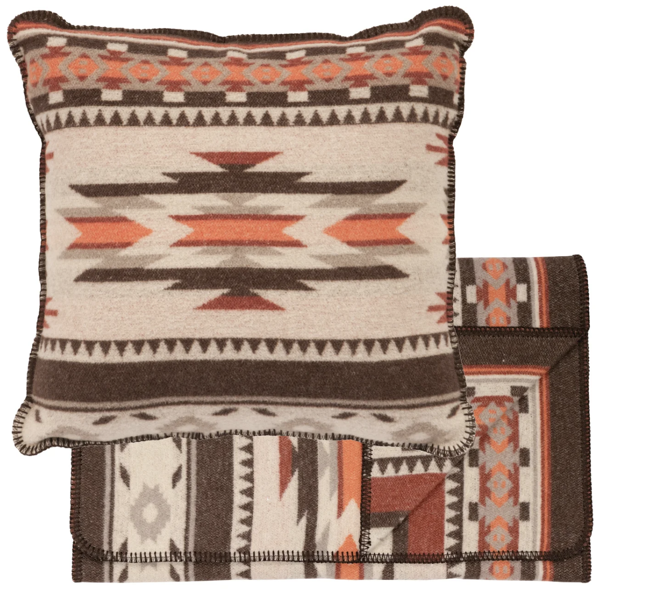 Alamosa - Bedscarf & Pillow Set - Diamond W Ranch