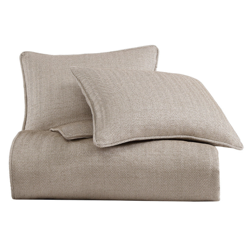 Chenille Herringbone Bedding Set - Diamond W Ranch