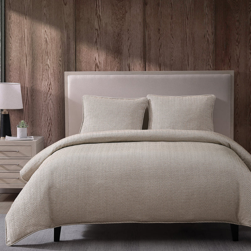 Chenille Herringbone Bedding Set - Diamond W Ranch