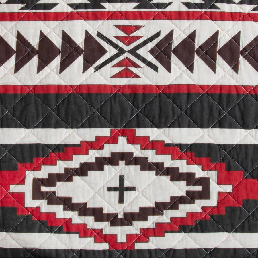 Cortez Reversible Quilt Set - Diamond W Ranch