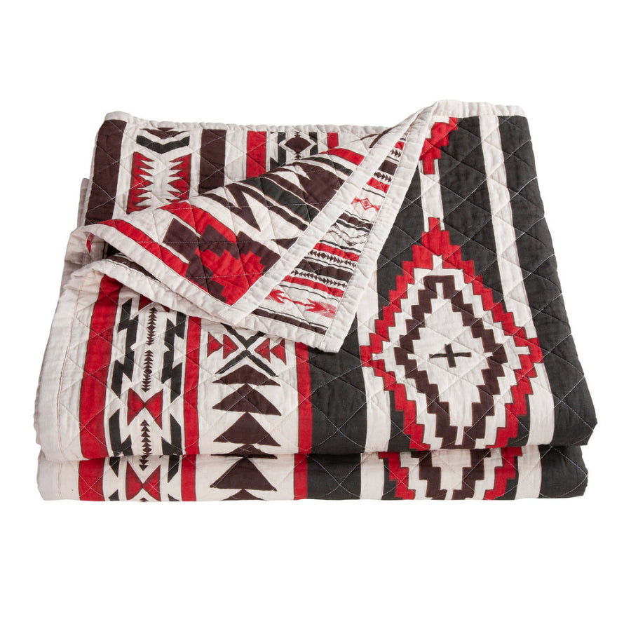 Cortez Reversible Quilt Set - Diamond W Ranch