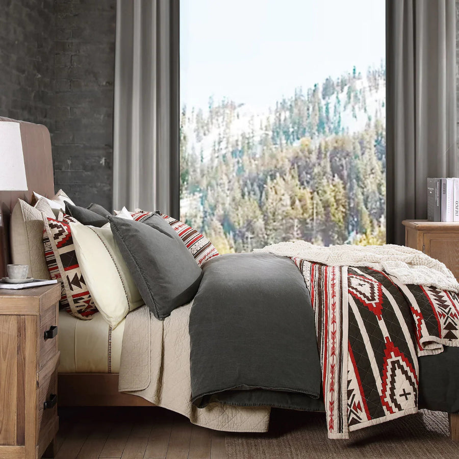 Cortez Reversible Quilt Set - Diamond W Ranch