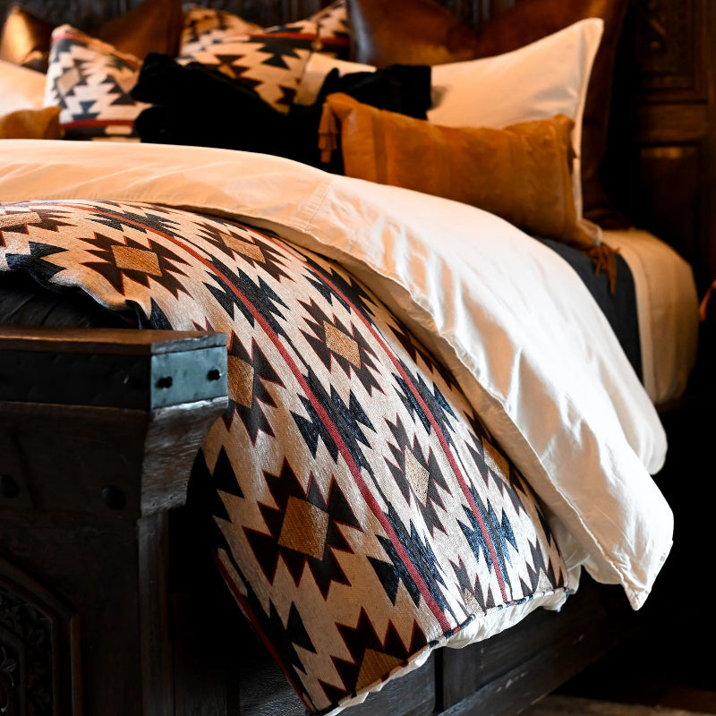 Mariella Chenille Bedding Set - Diamond W Ranch
