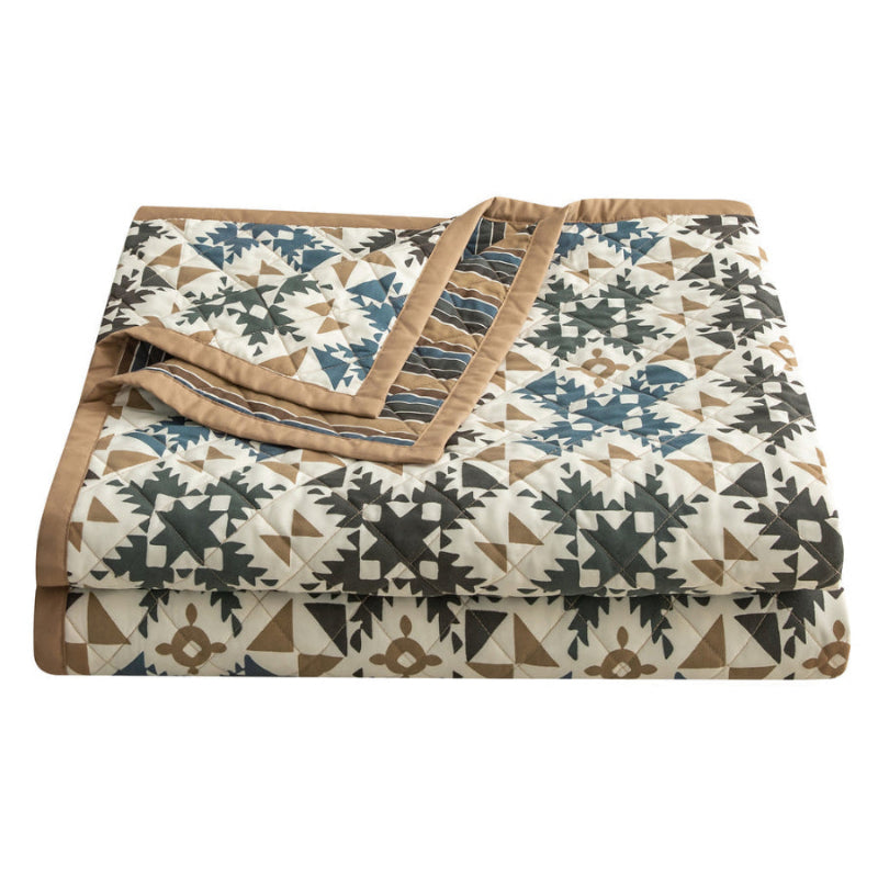Mosaic Reversible Quilt Set - Diamond W Ranch