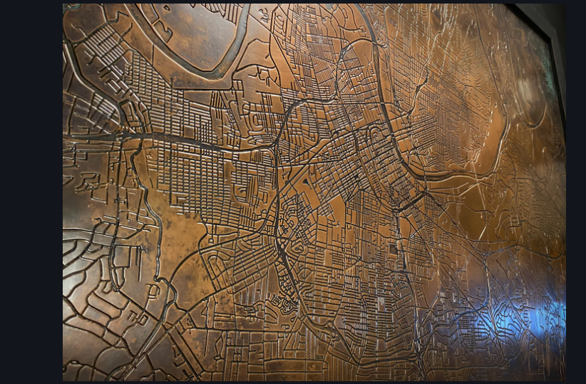 Nashville Copper Street Map - Diamond W Ranch