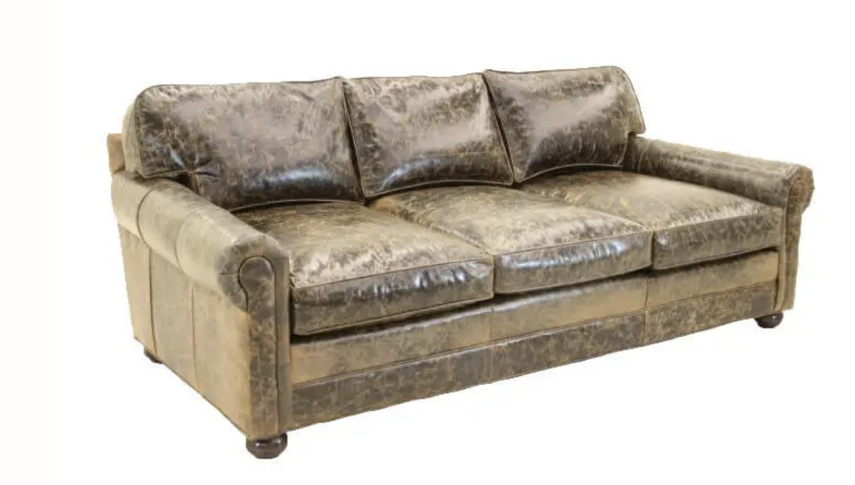 Old Hickory Tannery | Custom Furniture | Brompton Cocoa Sofa - Diamond W Ranch
