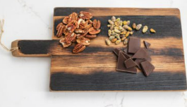Whiskey Stave Charcuterie Board