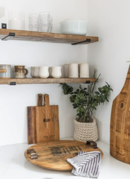 Whiskey Stave Charcuterie Board