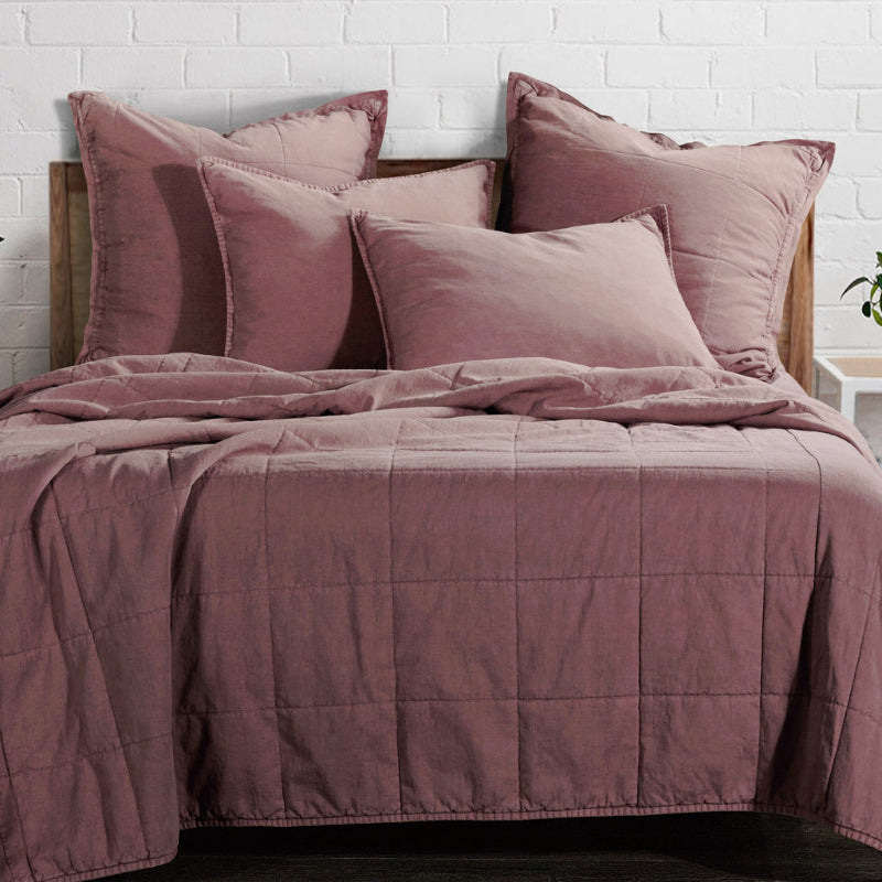Stonewashed Cotton Canvas Coverlets & Sets - Diamond W Ranch