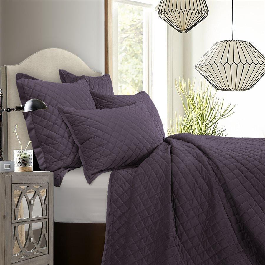 Velvet Diamond Quilt Set - Diamond W Ranch