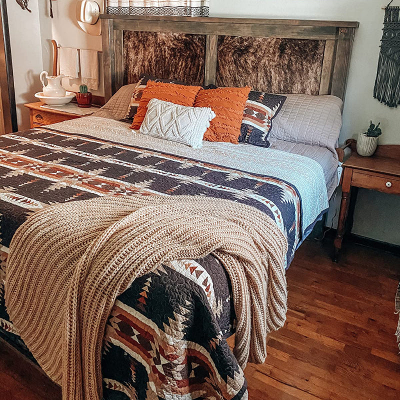 Yosemite Reversible Quilt Set - Diamond W Ranch