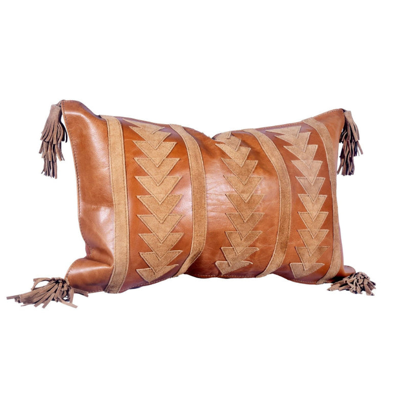 Arrow Tassel Lumbar Pillow - Diamond W Ranch