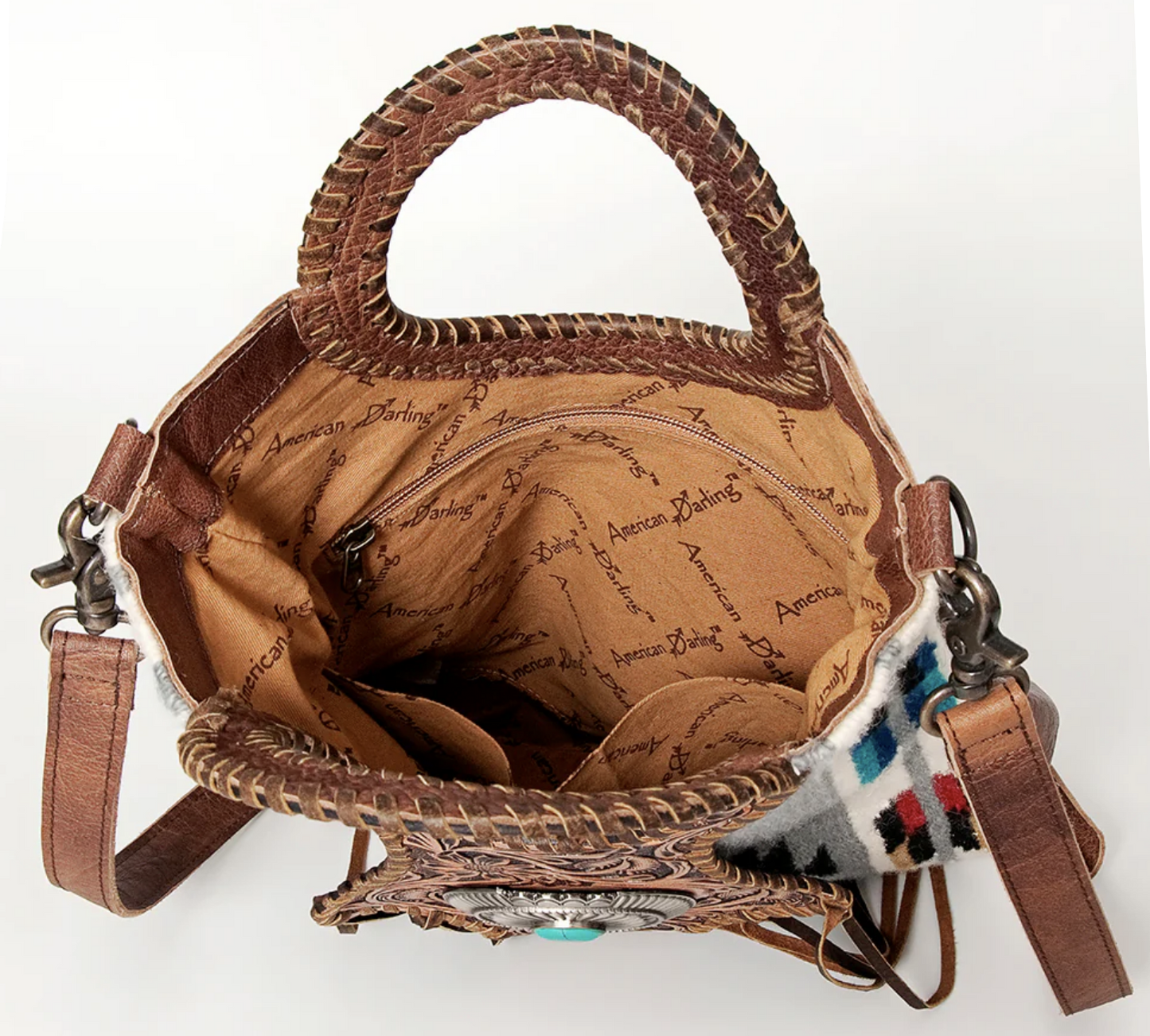American Darling Saddle Blanket Bag - Diamond W Ranch