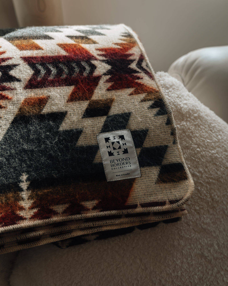 Secoya Blanket - Campfire Ash - Diamond W Ranch