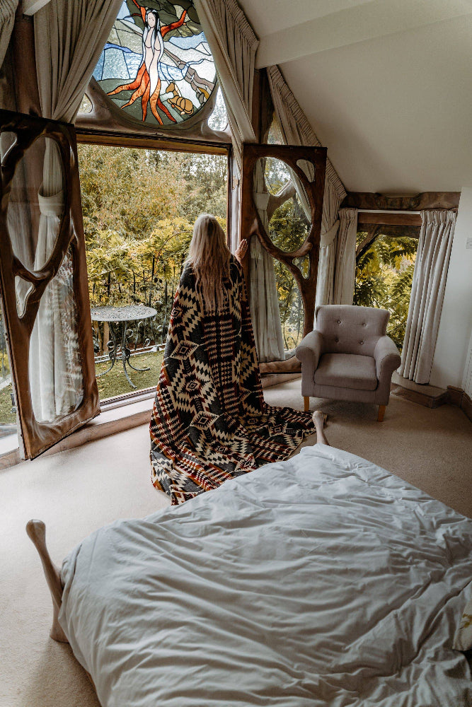 Secoya Blanket - Campfire Ash - Diamond W Ranch