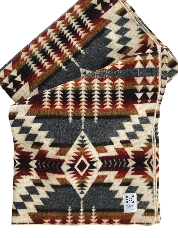 Secoya Blanket - Campfire Ash - Diamond W Ranch
