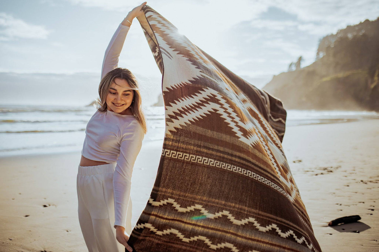 Shuar Blanket - Dusty - Diamond W Ranch