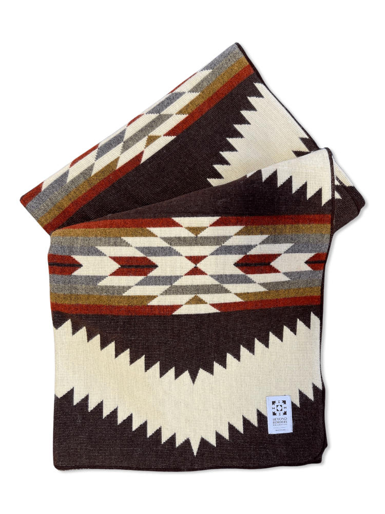 Tsachila Blanket - Chocolate - Diamond W Ranch