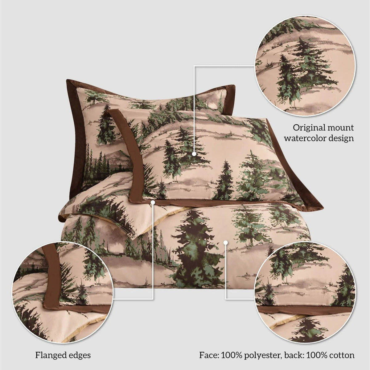 Everwood Comforter Set - Diamond W Ranch