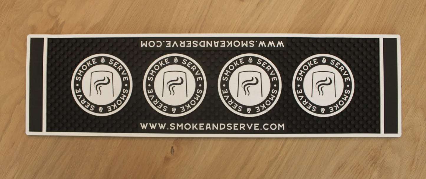 Smoke & Serve Bar Mat - Diamond W Ranch