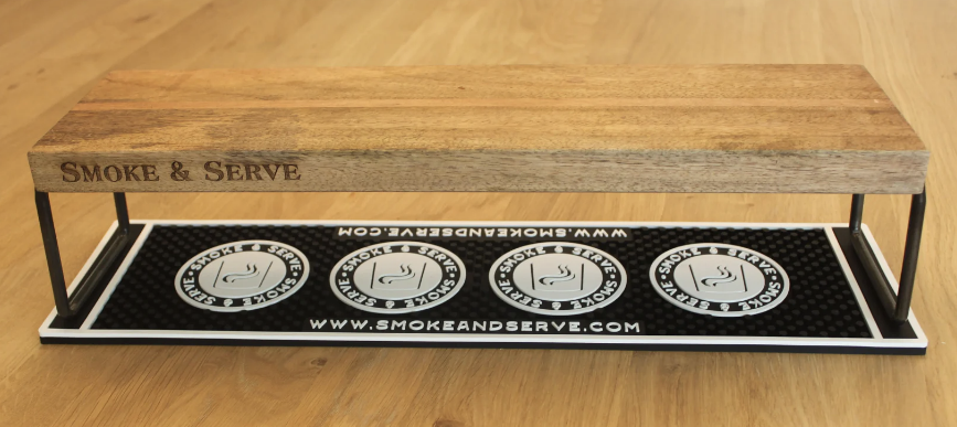 Smoke & Serve Bar Mat - Diamond W Ranch