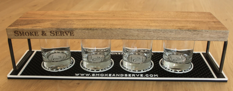 Smoke & Serve Bar Mat - Diamond W Ranch