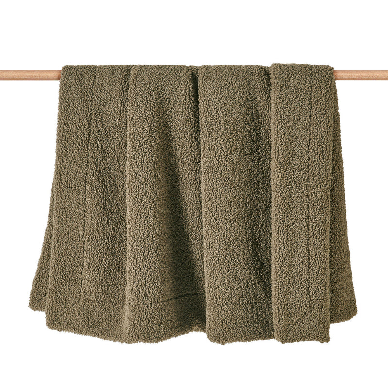 Teddy Throw Blanket - Diamond W Ranch