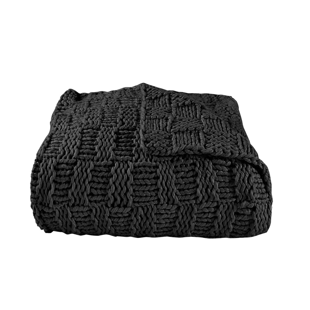Chess Knit Throw - Diamond W Ranch