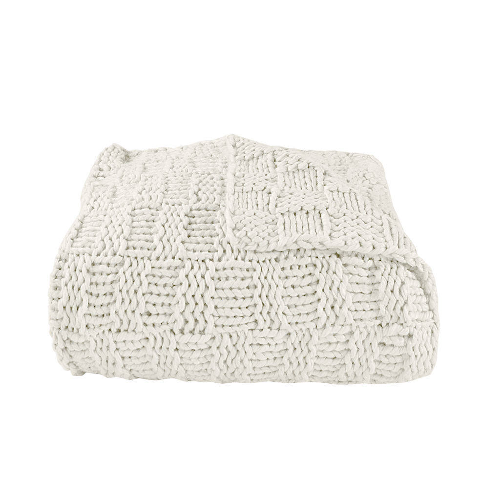 Chess Knit Throw - Diamond W Ranch
