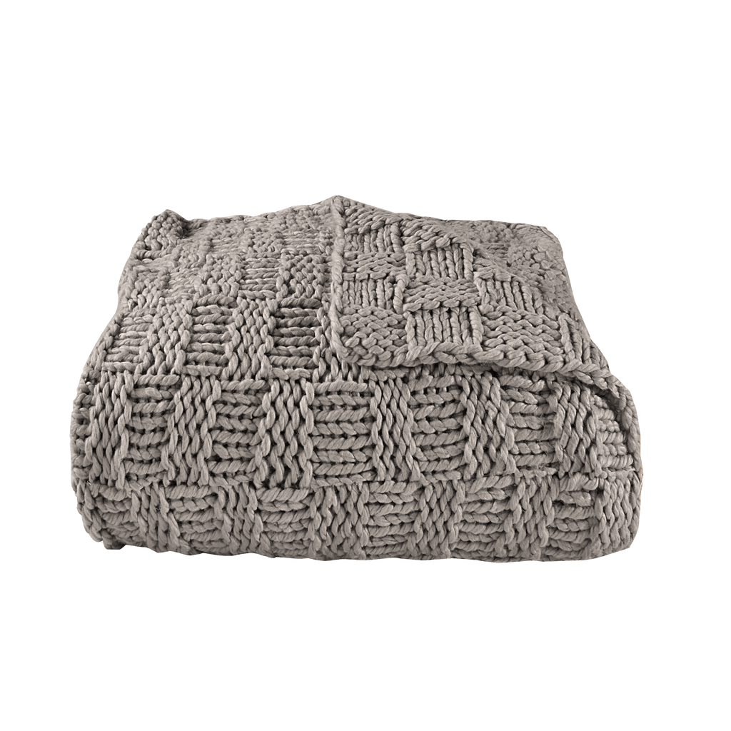 Chess Knit Throw - Diamond W Ranch