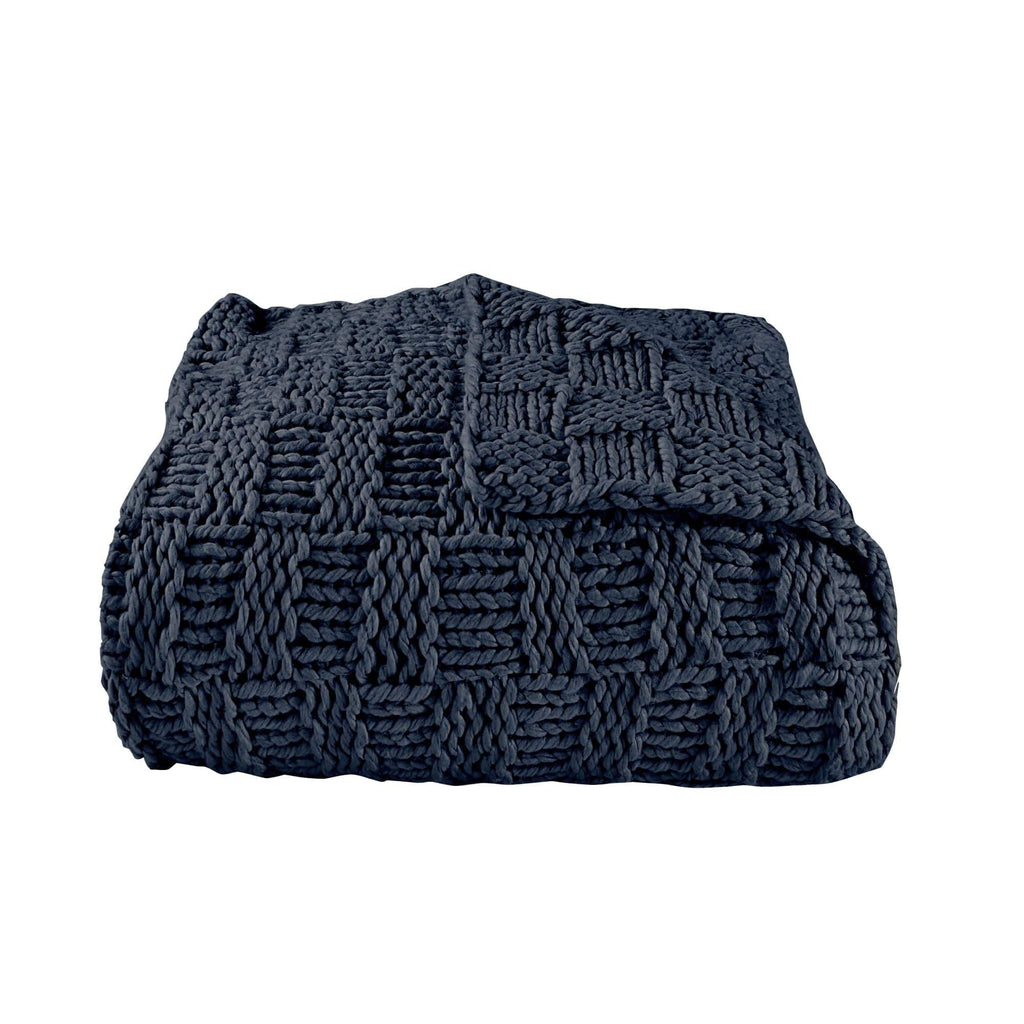 Chess Knit Throw - Diamond W Ranch