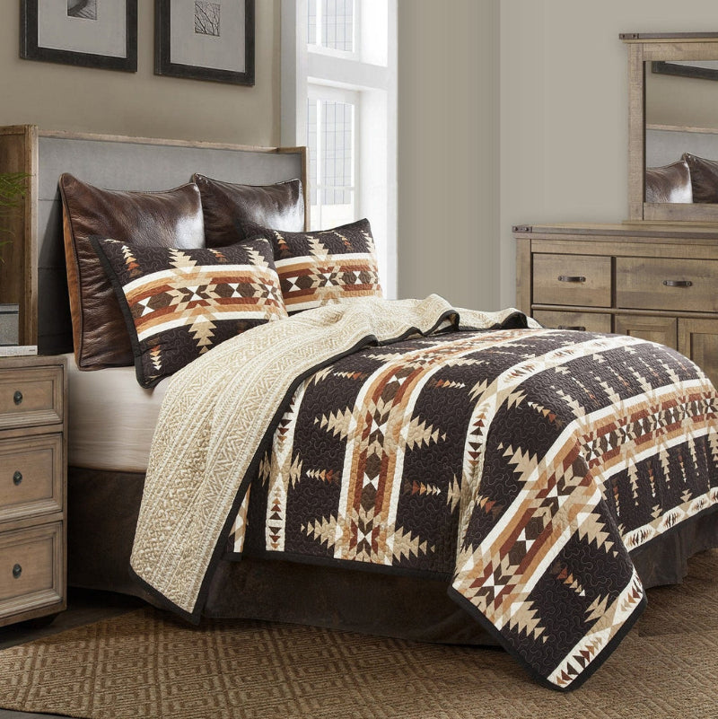 Faux Leather Euro Sham - Diamond W Ranch