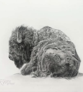 Holiday Gift Guide Day 3: Rebekah McLain - Silence rendered in Graphite & Pencil