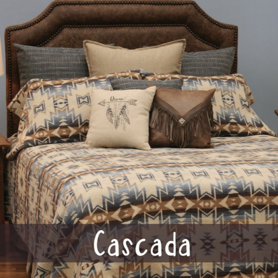 Cascada Bedspread - Diamond W Ranch 