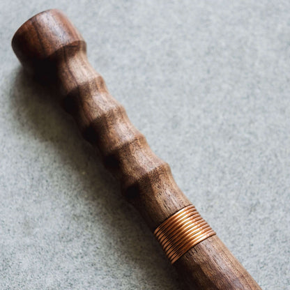 Hand Carved Muddler | Black Walnut | Made in USA