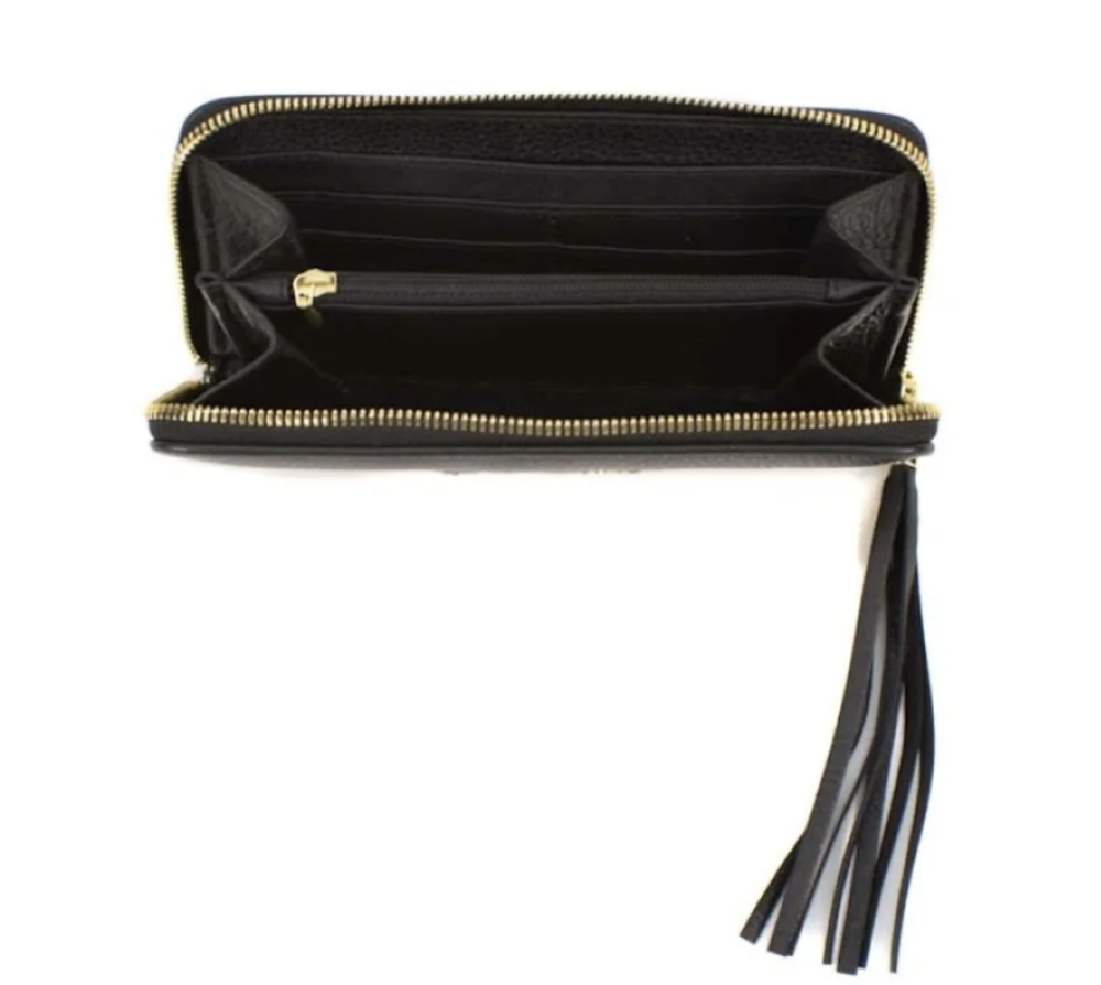 Kelly-Tooke Zippered Wallet - Diamond W Ranch 