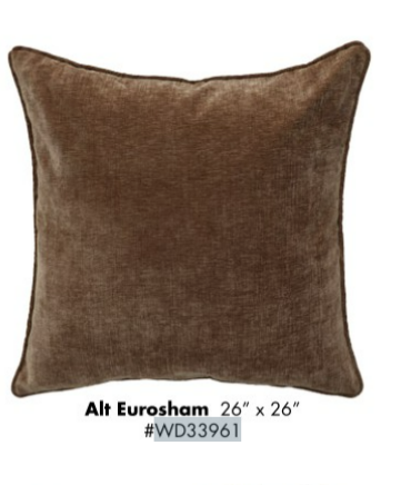 alt eurosham for wooded river's moreno midnight western bedding - diamond w ranch