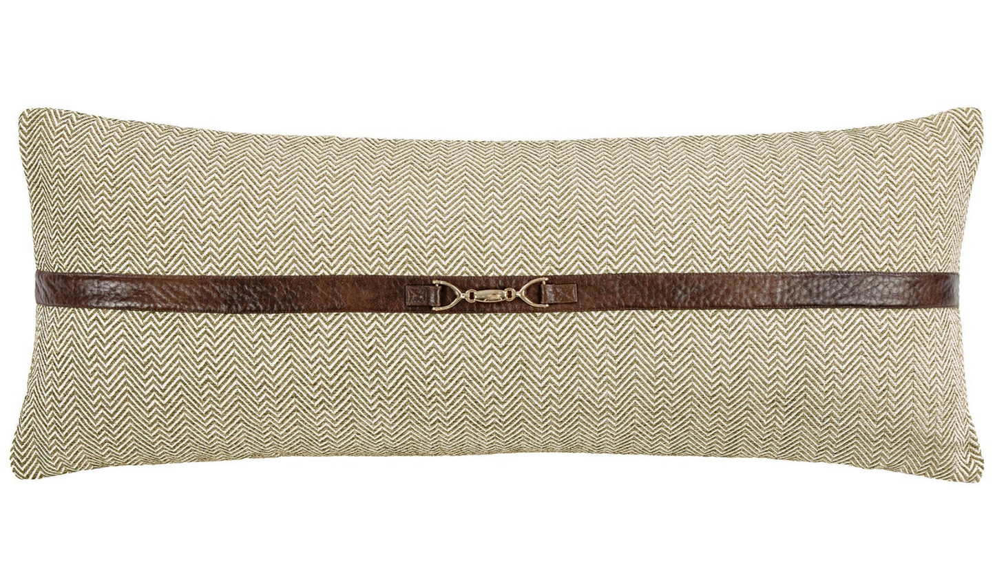 Herringbone Bit Detailed Pillow