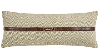 Herringbone Bit Detailed Pillow