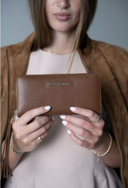Kelly-Tooke Zippered Wallet
