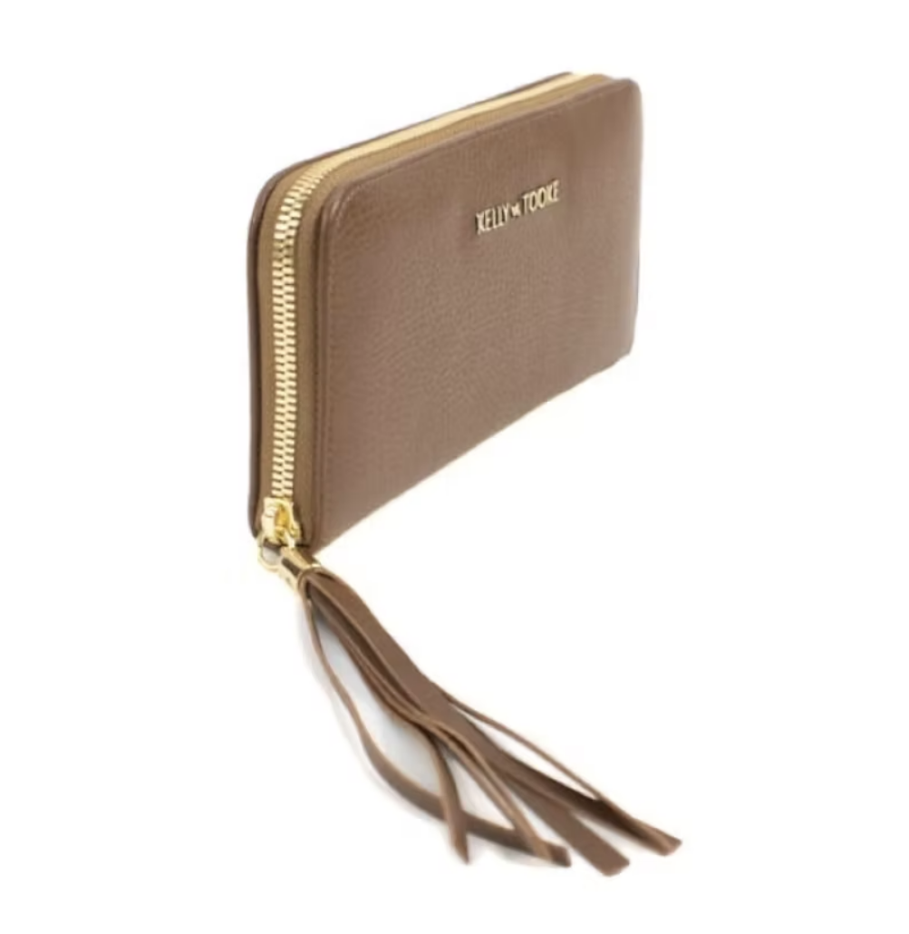 Kelly-Tooke Zippered Wallet