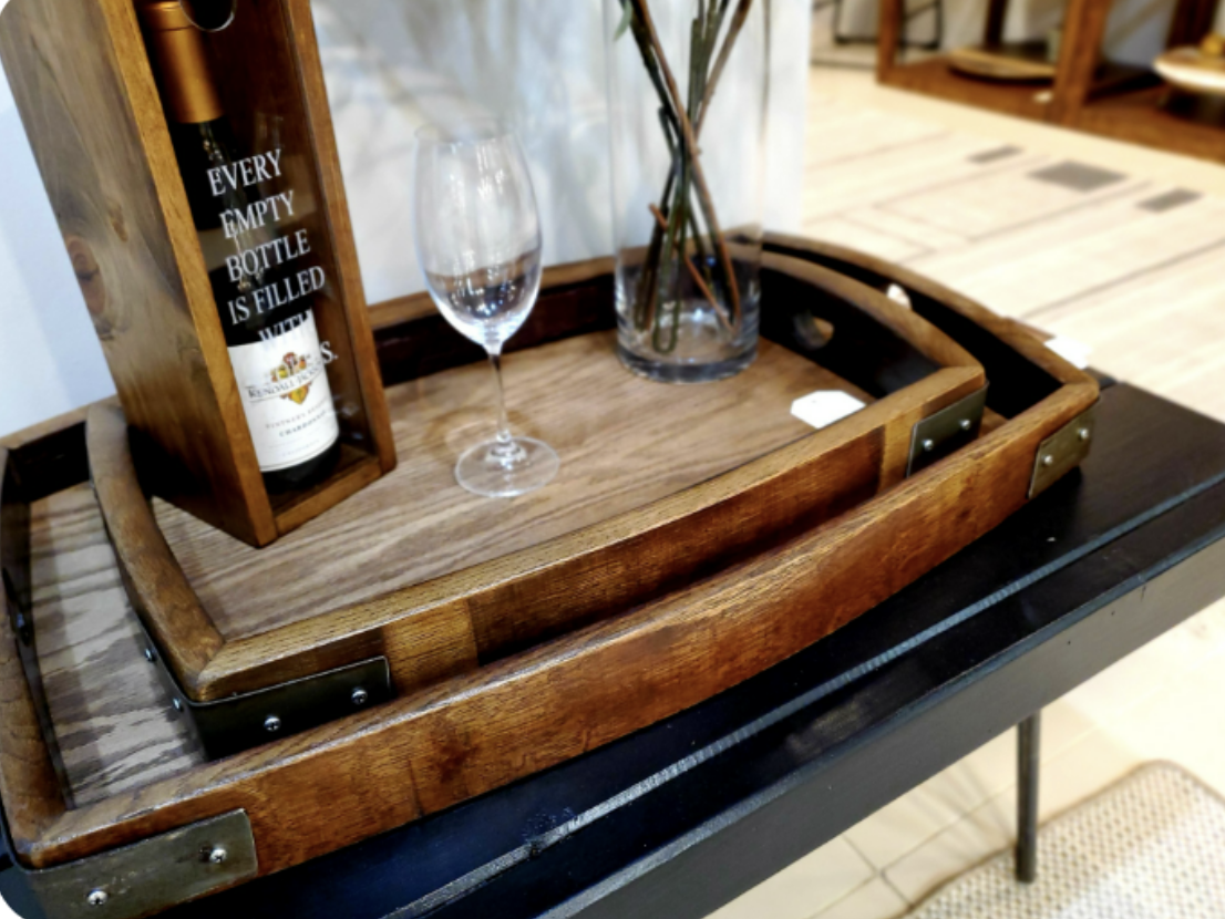 Vino Oak Tray