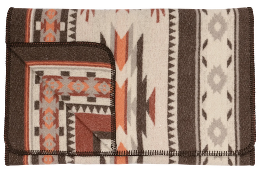 Signature Wool Blend Throw Blankets - Diamond W Ranch 