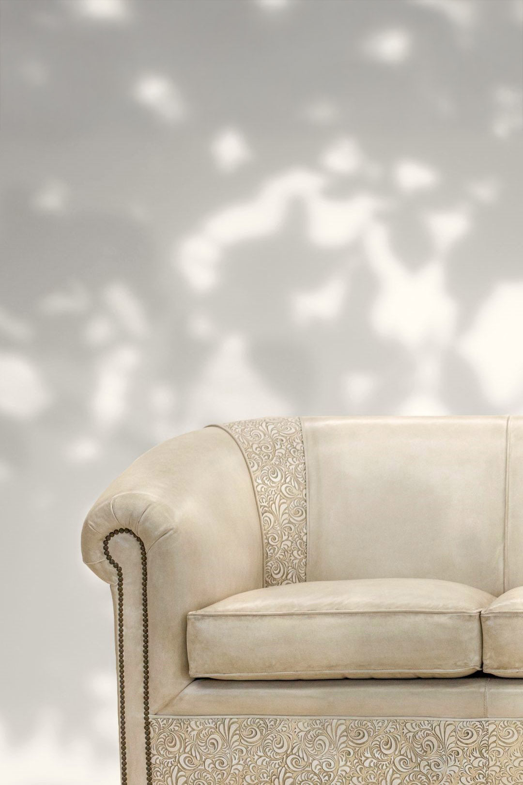 Old Hickory Tannery | Custom Furniture | Tooled Sofa #1436
