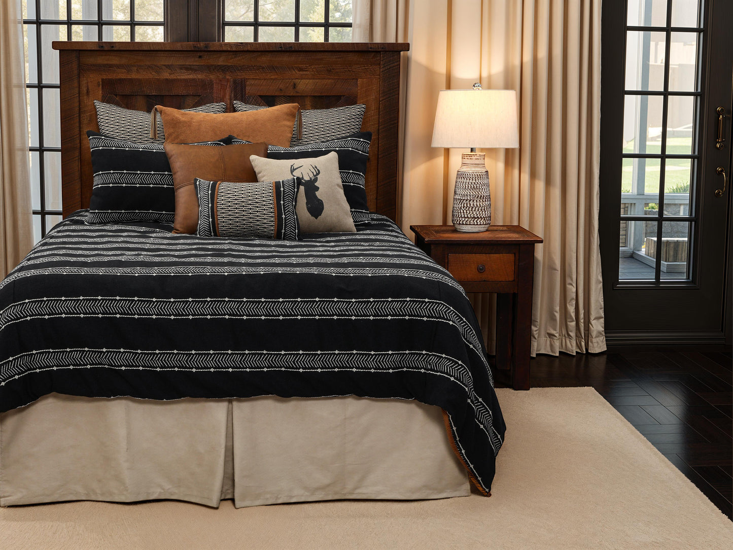 Summit Trail Onyx Bedding