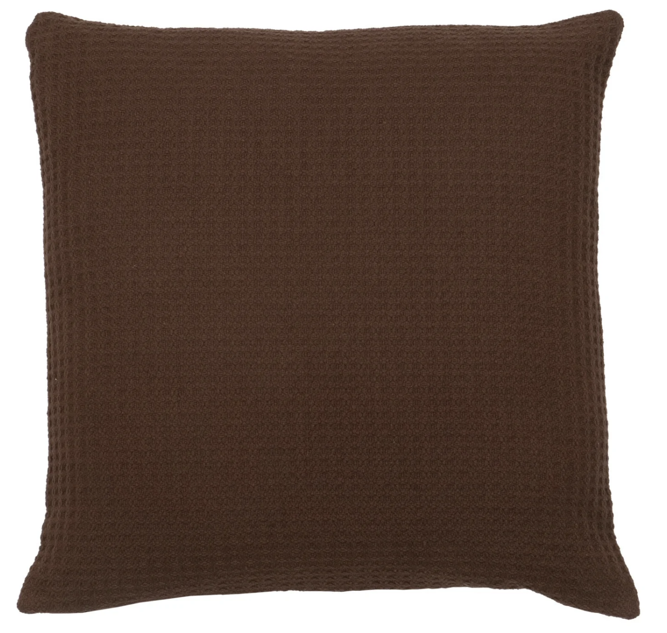 brown alt Euro Wooded River Bison Ridge pillow on white background