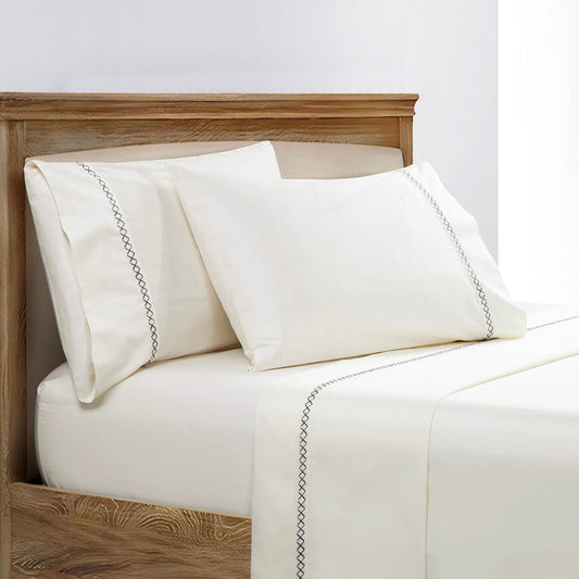 X Embroidery Sheet Set