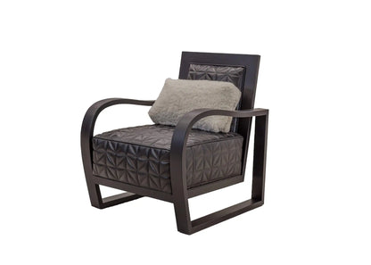 Quilted Black Chair